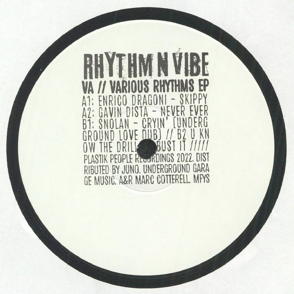 Various - Various Rhythms EP | Rhythm N Vibe (RNV07)