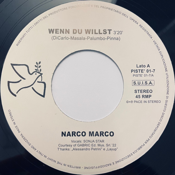 Narco Marco - Wenn Du Willst | Pace In Stereo (PISTE' 01-7) - main Narco Marco - Wenn Du Willst | Pace In Stereo (PISTE' 01-7) - main