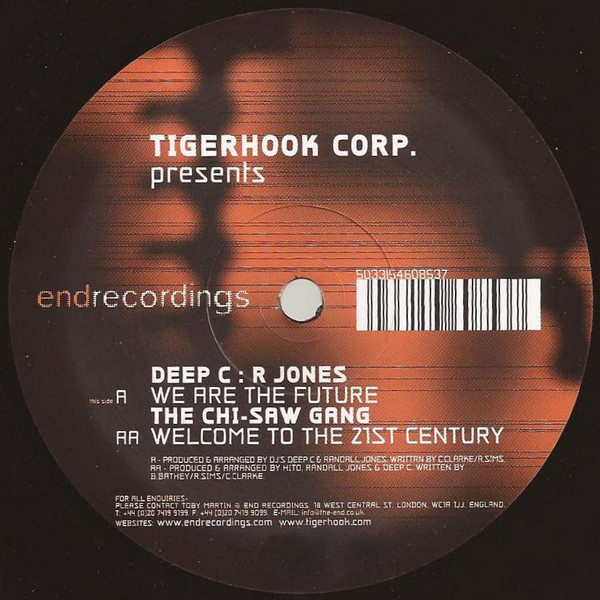 Tigerhook Corp. - We Are The Future / Welcome To The 21st Century | End Recordings (END 034) - main