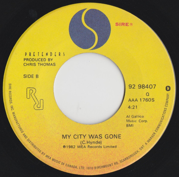 The Pretenders - Back On The Chain Gang | Sire (92 98407) - 4