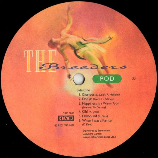 The Breeders - Pod | 4AD (CAD 0006) - 3