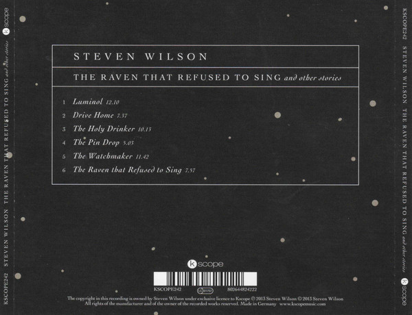 Steven Wilson - The Raven That Refused To Sing (And Other Stories) (Special Edition) [CD] | Kscope (KSCOPE242) - 4