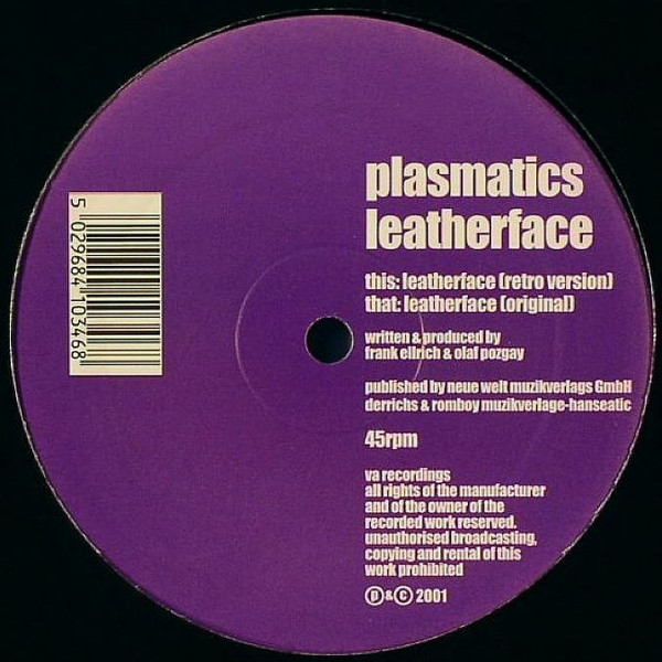 Plasmatics - Leatherface | Vinyl Addiction (VA007)