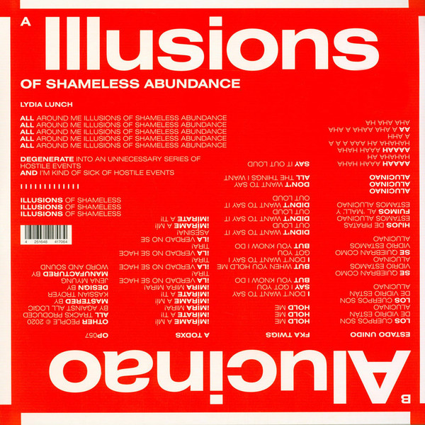 A.A.L. (Against All Logic) - Illusions Of Shameless Abundance | Other People (OP057) - 2