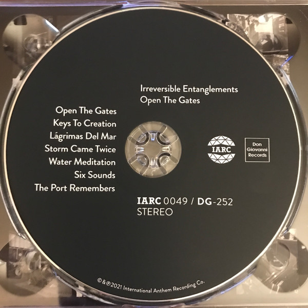 Irreversible Entanglements - Open The Gates | International Anthem Recording Company (IARC0049) - 4 Irreversible Entanglements - Open The Gates | International Anthem Recording Company (IARC0049) - 4