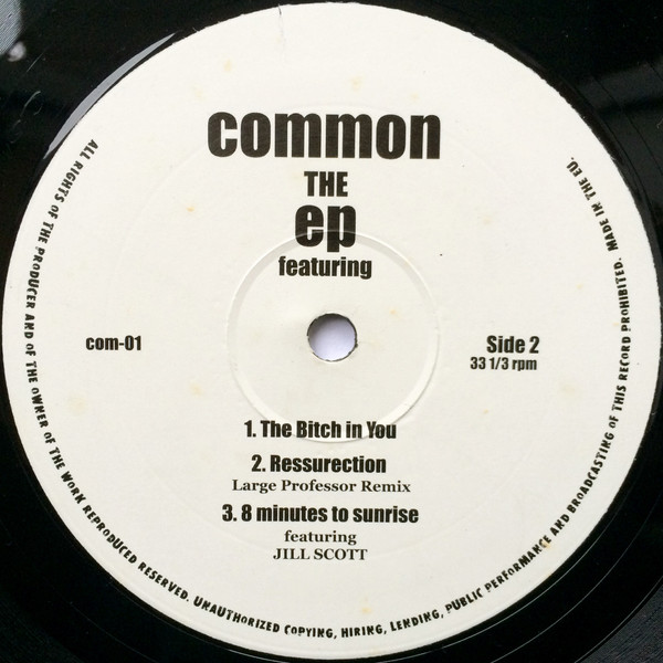 Common - The EP | Not On Label (com-01) - main