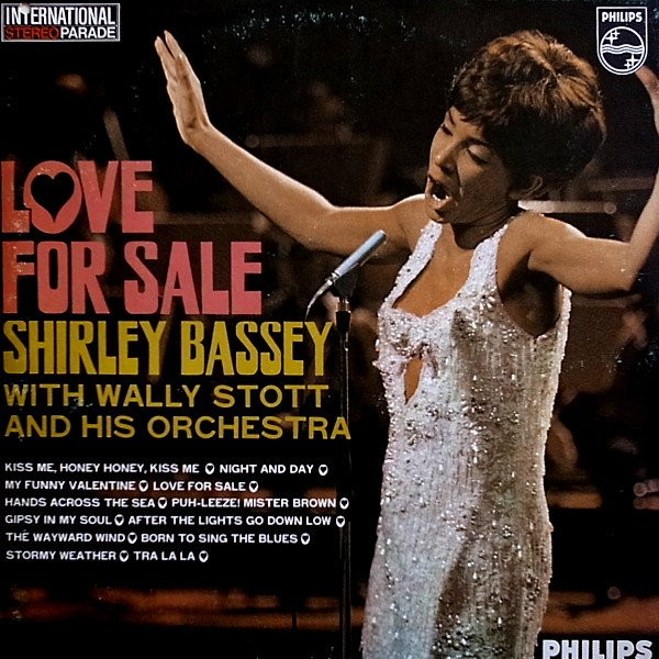 Shirley Bassey With Wally Stott & His Orchestra - Love For Sale | Philips (870 006 BFY)