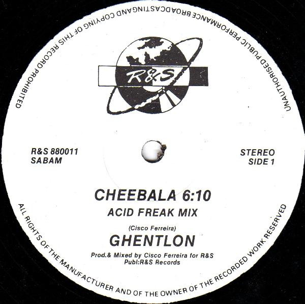 Ghentlon - Cheebala | R & S Records (R&S 880011) - 2