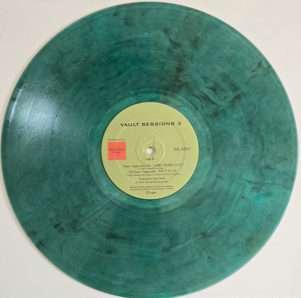 Larry Heard - Vault Sessions 3 | Alleviated Records (ML-2247) - 2