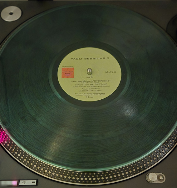 Larry Heard - Vault Sessions 3 | Alleviated Records (ML-2247)