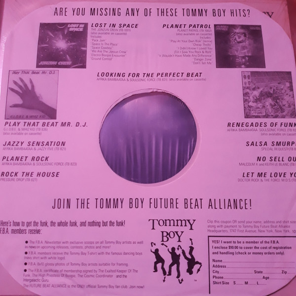 Afrika Bambaataa & Soulsonic Force With Shango - Frantic Situation | Tommy Boy (TB 849) - 4 Afrika Bambaataa & Soulsonic Force With Shango - Frantic Situation | Tommy Boy (TB 849) - 4