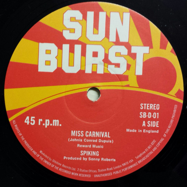 Spiking - Miss Carnival | Sun Burst (SB D 01) - main