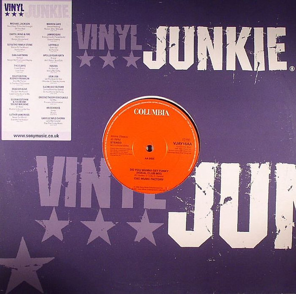 C + C Music Factory - Gonna Make You Sweat / Do You Wanna Get Funky | Vinyl Junkie (VJAY16)