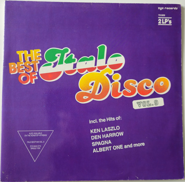 Various - The Best Of Italo-Disco Vol. 9 | ZYX Records (70 009) - main