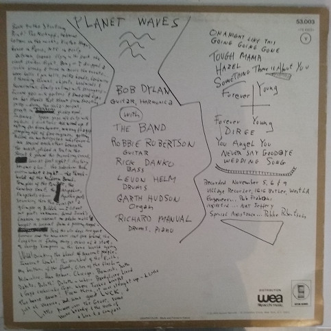 Bob Dylan - Planet Waves | Asylum Records (53 003) - 2