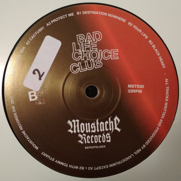 Neil Landstrumm - Bad Life Choice Club | Moustache Records (MST030)