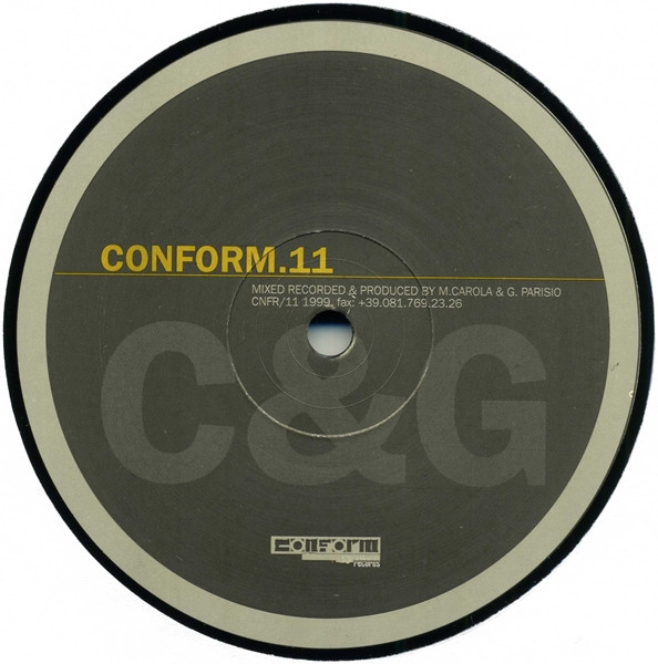 Marco Carola & Gaetano Parisio - Coincidence | Conform (CNFR/11) - 2