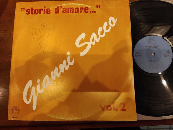 Gianni Sacco - Storie D'Amore... Vol. 2 | Big Stereo Record (BF 001)