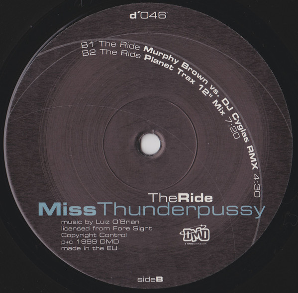 Miss Thunderpussy - The Ride | DMD (DMD 046) - 4