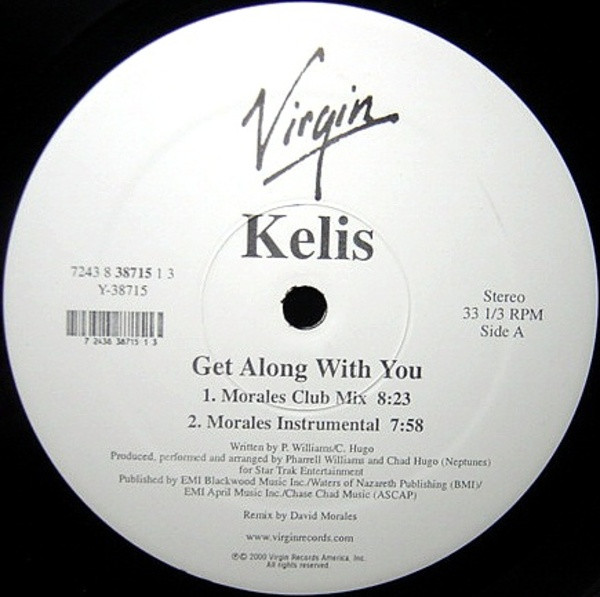 Kelis - Get Along With You | Virgin (7243 8 38715 1 3)