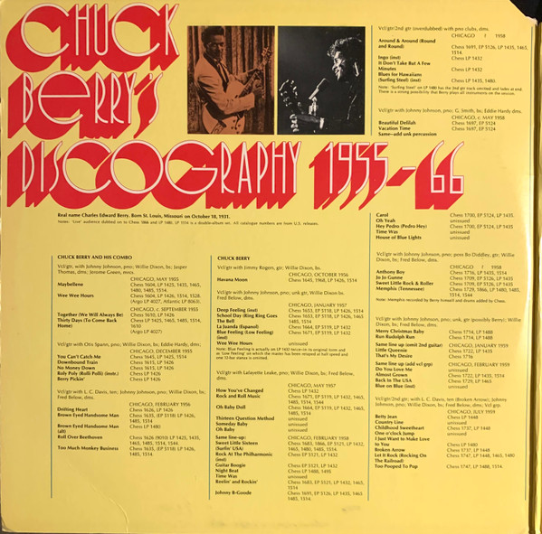 Chuck Berry - Chuck Berry's Golden Decade Vol.2 | Chess (2CH 60023) - 2