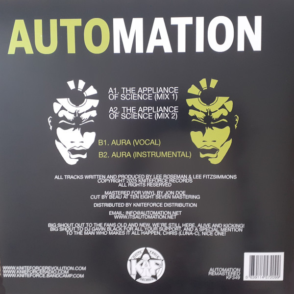 Automation - The Appliance Of Science | Kniteforce Records (KF349) - 2
