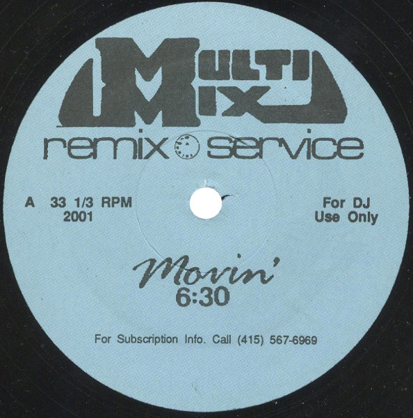 Marathon / 2 Body's - Movin' / Body Drill | Multimix Remix Service (2001)
