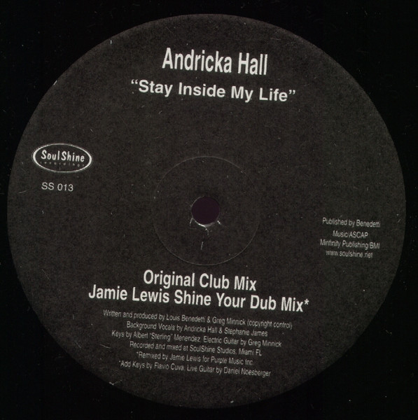 Andricka Hall - Stay Inside My Life | SoulShine Recordings (SS 013)