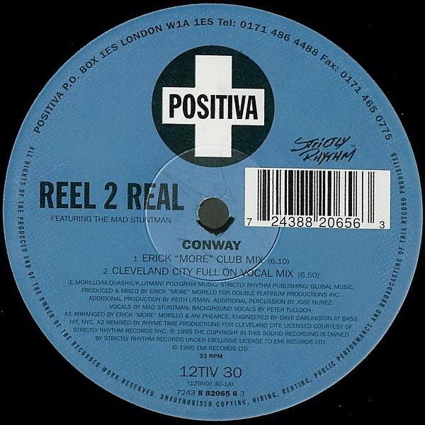Reel 2 Real & The Mad Stuntman - Conway | Positiva (12TIV 30) - 3 Reel 2 Real & The Mad Stuntman - Conway | Positiva (12TIV 30) - 3