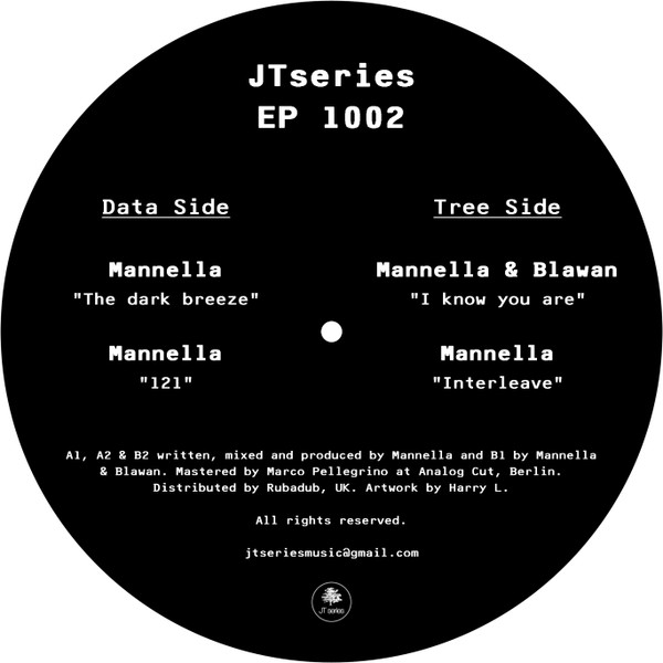 Mannella , Blawan - EP 1002 | JTseries (JTS002)