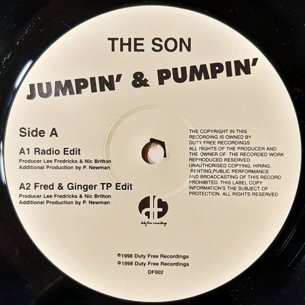 The Son - Jumpin' & Pumpin' | Duty Free Recordings (DF 002) - 2 The Son - Jumpin' & Pumpin' | Duty Free Recordings (DF 002) - 2