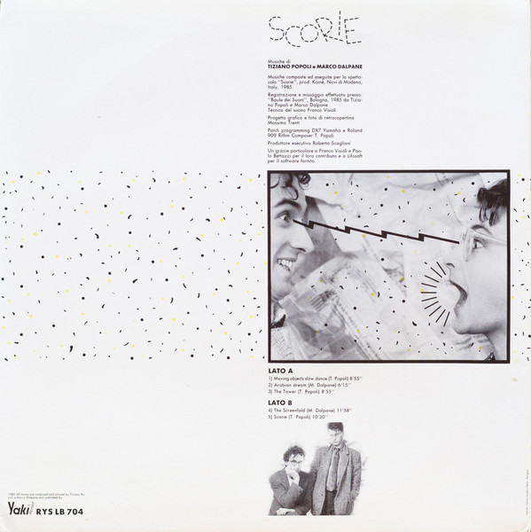Tiziano Popoli e Marco Dalpane - Scorie | Yaki Record (RYS LB 704) - 2