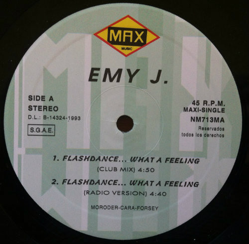 Emy J. - Flashdance ... What A Feeling | Max Music (NM713MA) - 2 Emy J. - Flashdance ... What A Feeling | Max Music (NM713MA) - 2