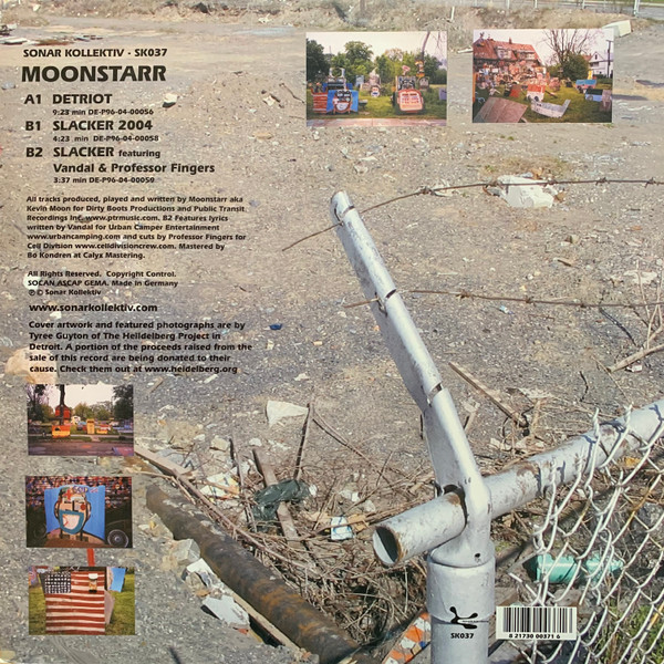 Moonstarr - Detriot B/W Slacker | Sonar Kollektiv (SK037) - 2 Moonstarr - Detriot B/W Slacker | Sonar Kollektiv (SK037) - 2