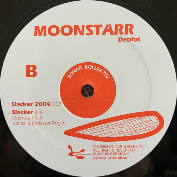 Moonstarr - Detriot B/W Slacker | Sonar Kollektiv (SK037) - 5 Moonstarr - Detriot B/W Slacker | Sonar Kollektiv (SK037) - 5