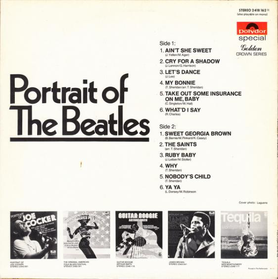 The Beatles , Tony Sheridan - Portrait Of The Beatles | Polydor (2418 162) - 2 The Beatles , Tony Sheridan - Portrait Of The Beatles | Polydor (2418 162) - 2