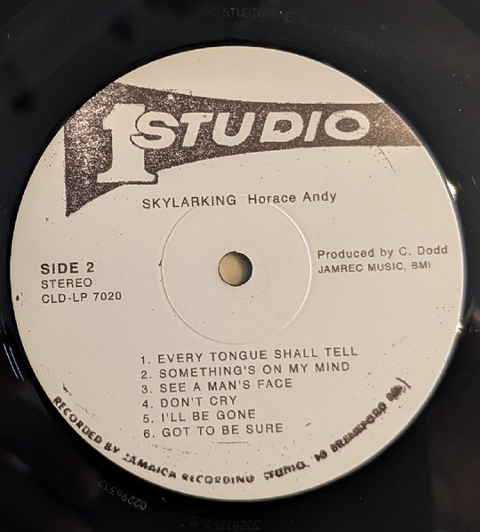 Horace Andy - Skylarking | Studio One (CLD-LP 7020) - 4