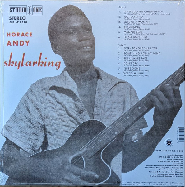Horace Andy - Skylarking | Studio One (CLD-LP 7020) - 2