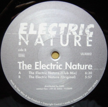 Electric Nature - The Electric Nature | Ultra-x Records (ULX 002) - 2 Electric Nature - The Electric Nature | Ultra-x Records (ULX 002) - 2