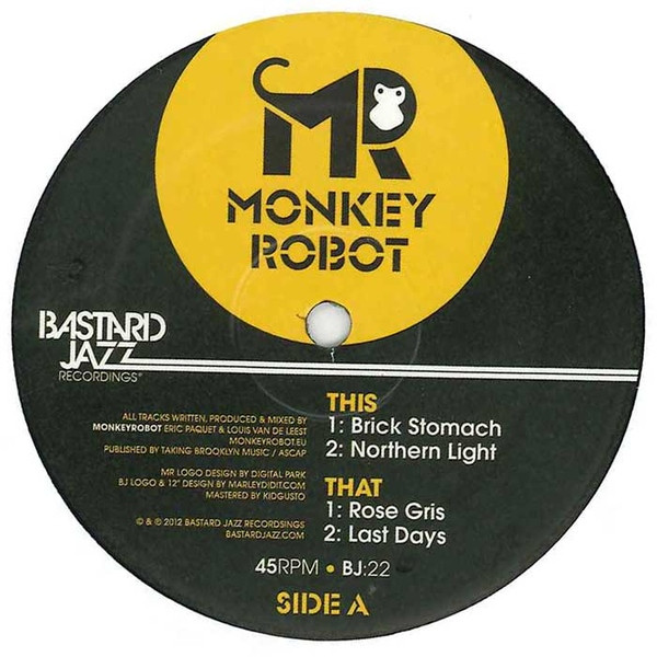 Monkey Robot - Brick Stomach | Bastard Jazz Recordings (BJ:22)