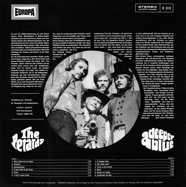 The Petards - A Deeper Blue | Europa (E 313) - 2