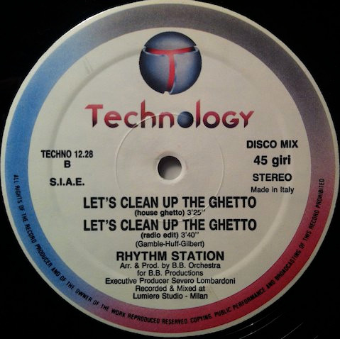 Rhythm Station - Let's Clean Up The Ghetto | Technology (TECHNO 12.28)