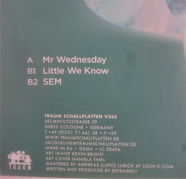 Extrawelt - Little We Know EP | Traum Schallplatten (V245) - 4