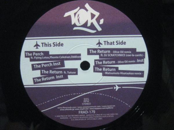 Tor - The Perch / The Return | File Records (FRAD-179) - 2
