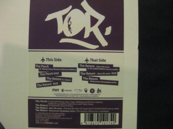 Tor - The Perch / The Return | File Records (FRAD-179) - 4