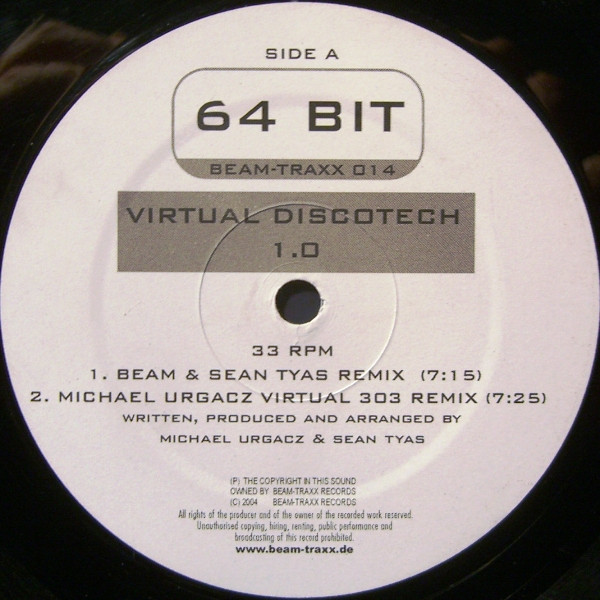 Beam & Sean Tyas Present 64 Bit - Virtual Discotech 1.0 | Beam Traxx (BEAM-TRAXX 014) - 2