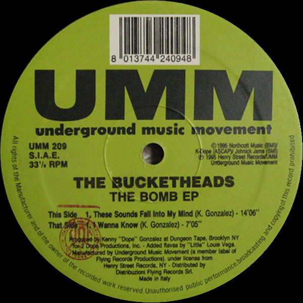 The Bucketheads - The Bomb EP | UMM (UMM 209) - 3