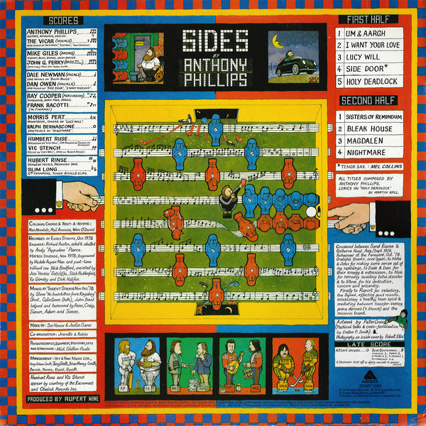 Anthony Phillips - Sides / Private Parts & Pieces | Arista (SPART 1085) - 2