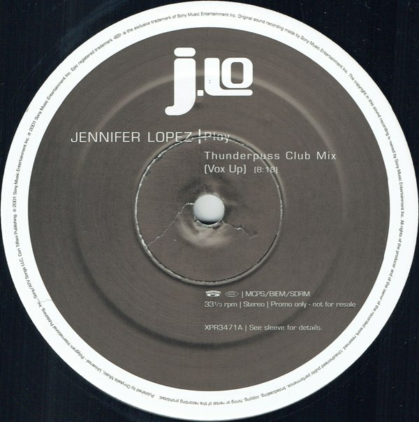 Jennifer Lopez - Play | Epic (XPR3471) - 3