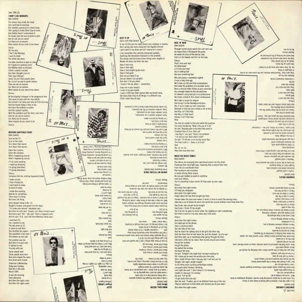 The Boomtown Rats - The Fine Art Of Surfacing | Ensign (ENROX 11) - 6